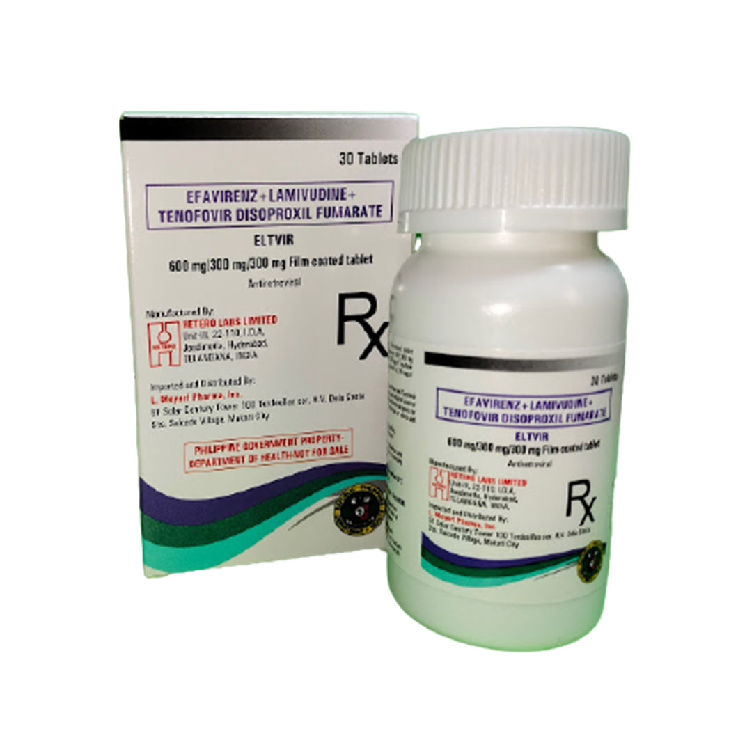 Efavirenz + Lamiduvine + Tenofovir Disoproxel Fumarate Eltvr